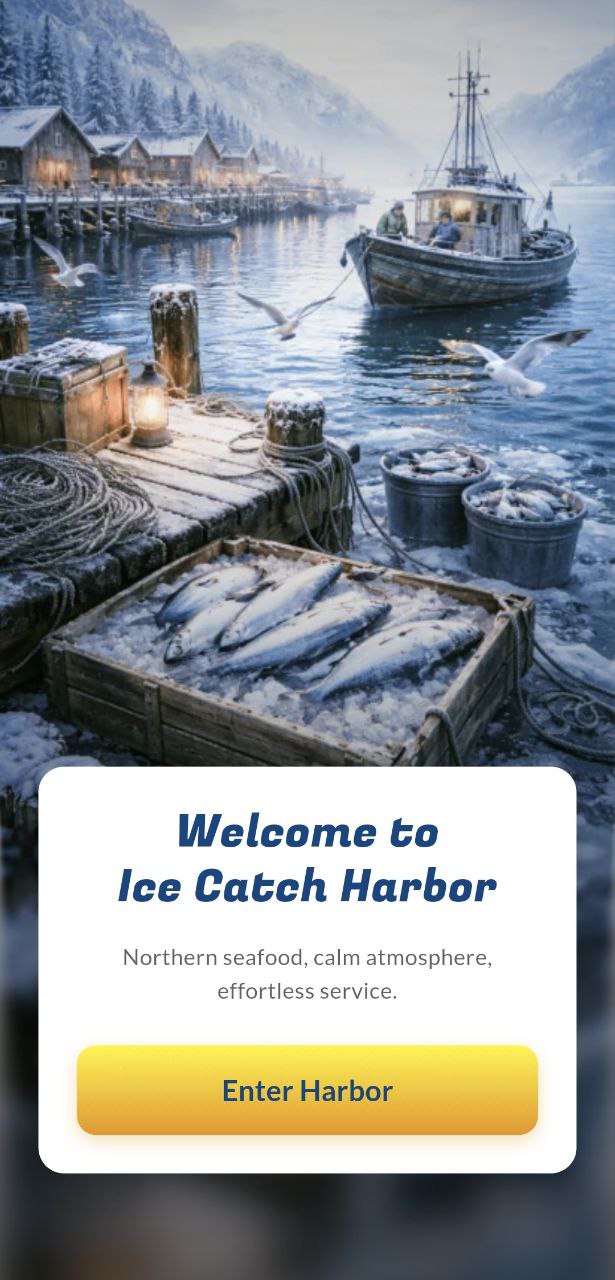 Ice Fish Seafood House app screenshot